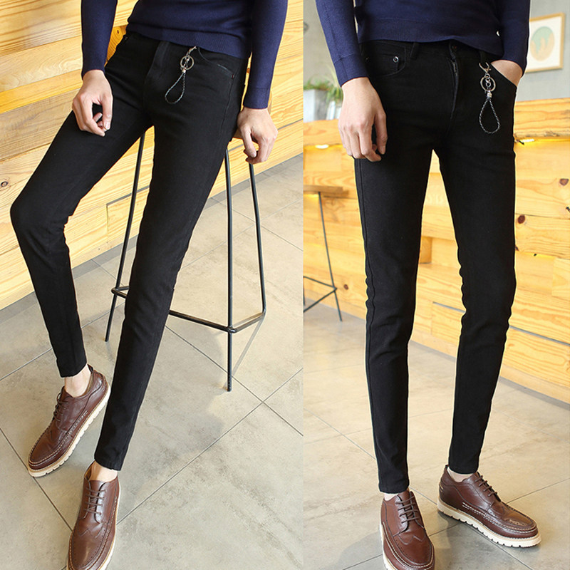 紧身小脚裤男 27码