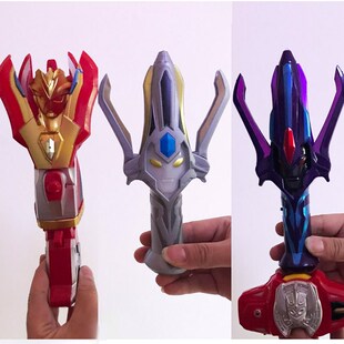 万代维克特利火炬变身器89206银河火花水晶手镯闪耀迪迦哥莫拉