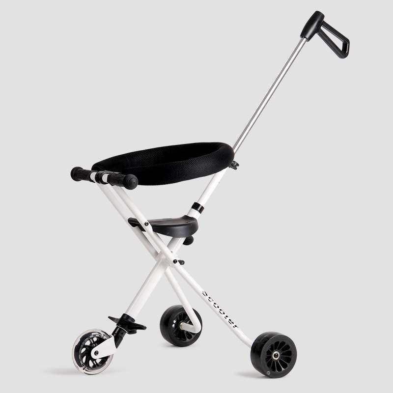 热销scooter溜娃神器_带娃溜娃神器scooter手推车铝合金米高遛娃神器