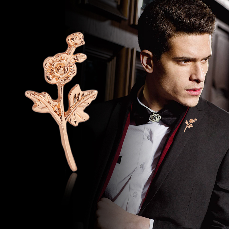 胸针男简约 男士