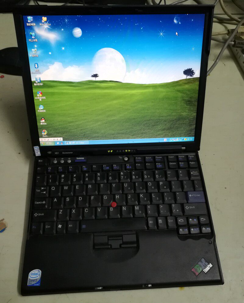 笔记本电脑二手 联想_二手ibm联想thinkpad x61笔记本电脑12寸显示屏