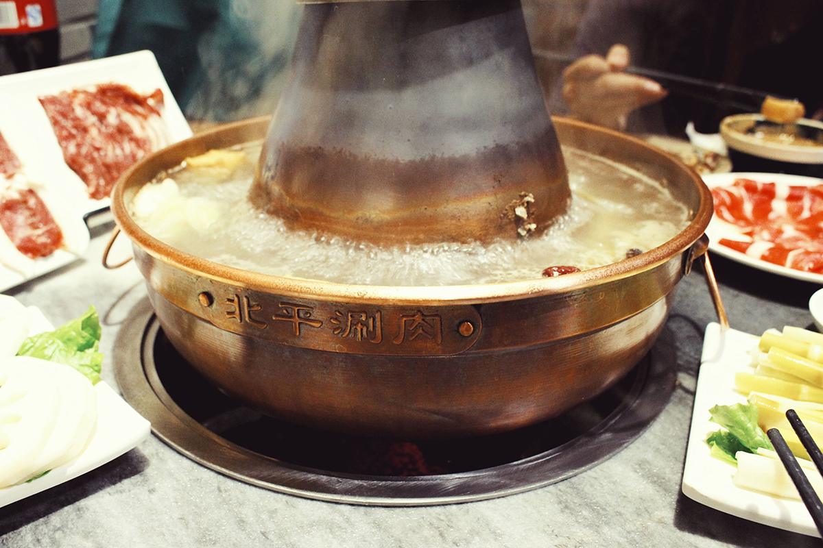 热销铜火锅纯紫铜木炭