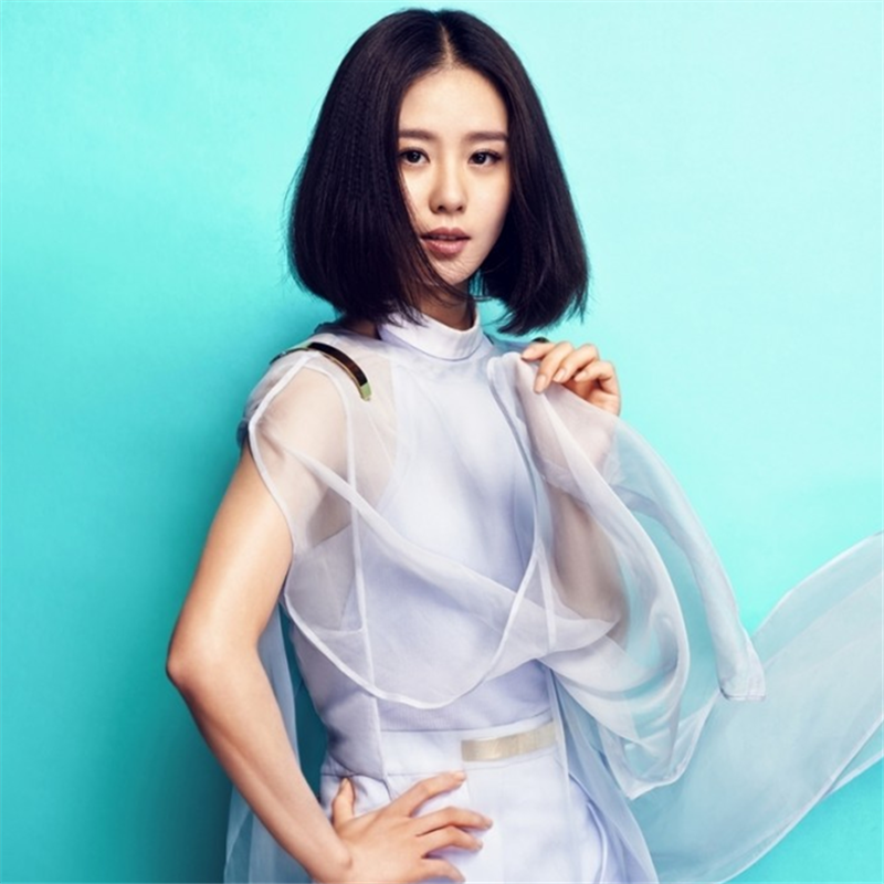 蓬松修脸_明星同款假发女生气质中分短发梨花头bobo修脸蓬松短发内扣