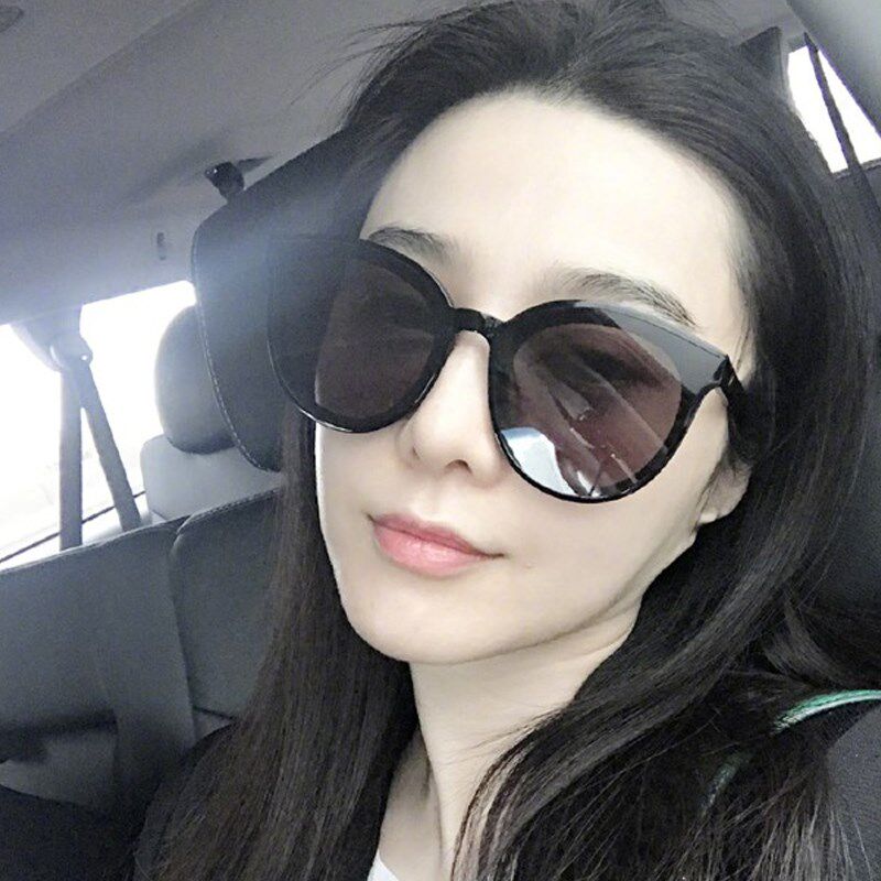偏光太阳镜女大框眼镜墨镜范冰冰明星同款韩国gm潮蓝色大海的传说