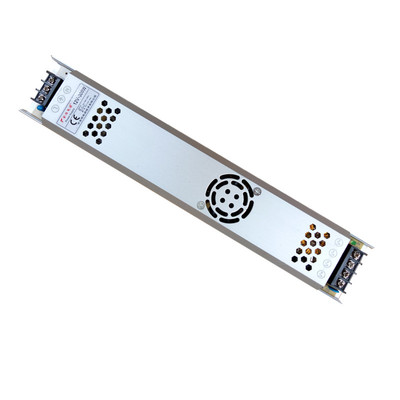 室内led电源12v300w卷帘灯拉布灯箱内置超薄电源静音长条开关电源