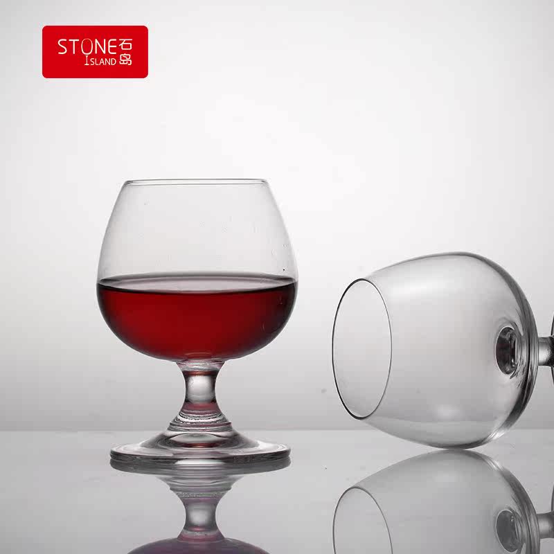 [厂家自营]石岛欧式无铅水晶家用矮脚威士忌红酒洋酒杯白兰地杯