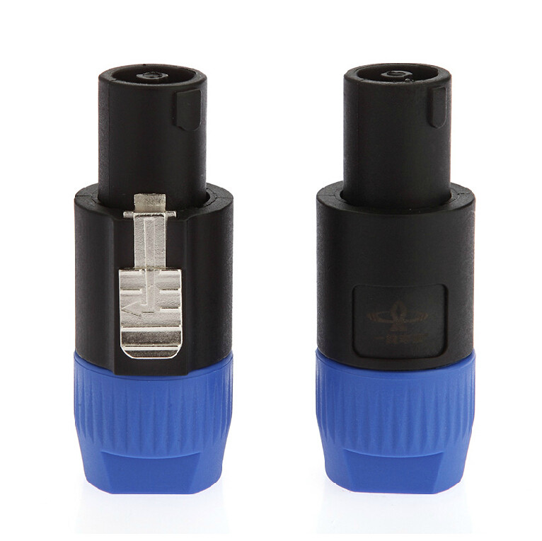 特价 音响卡侬头 专业音箱插座 音响插头nl4fc 四芯插头 欧姆接头