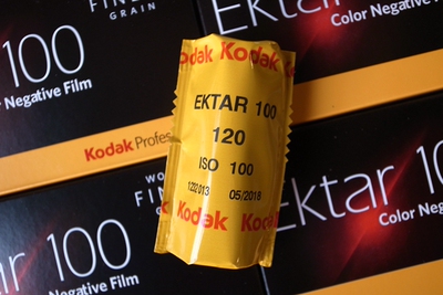 美国原装 柯达120彩色胶卷 kodak ektar120 专业负片胶卷 单卷价
