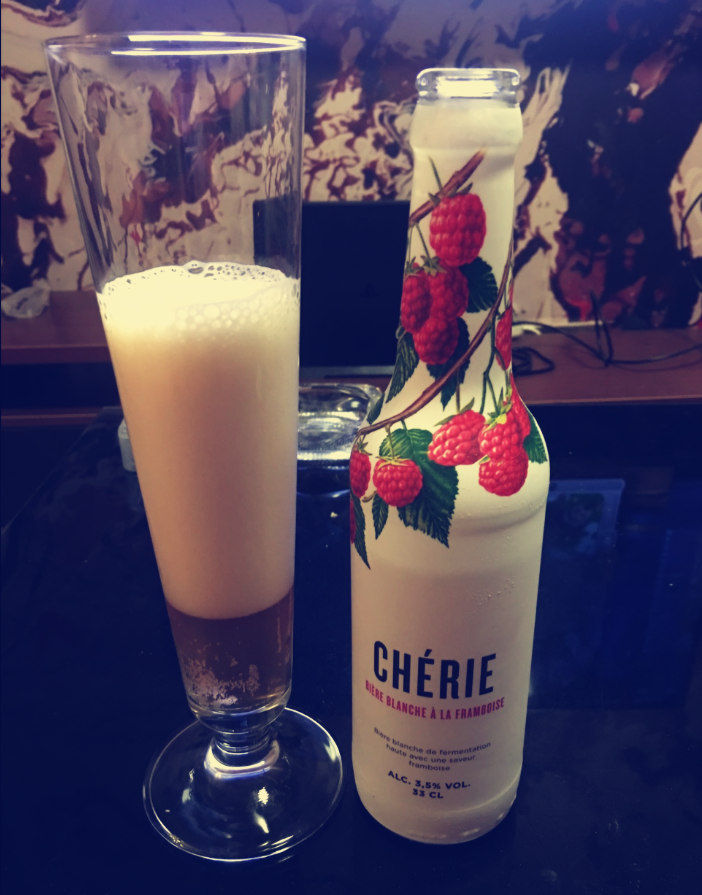 特价覆盆子酒_比利时进口 修道院前的树莓 cherie奢莉覆盆子果味啤酒