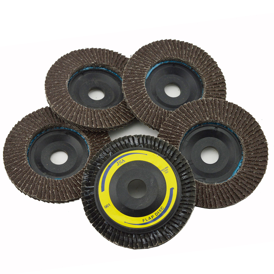 jsa百叶片100加厚百页片金属百叶轮不锈钢平面砂布轮木工抛光片