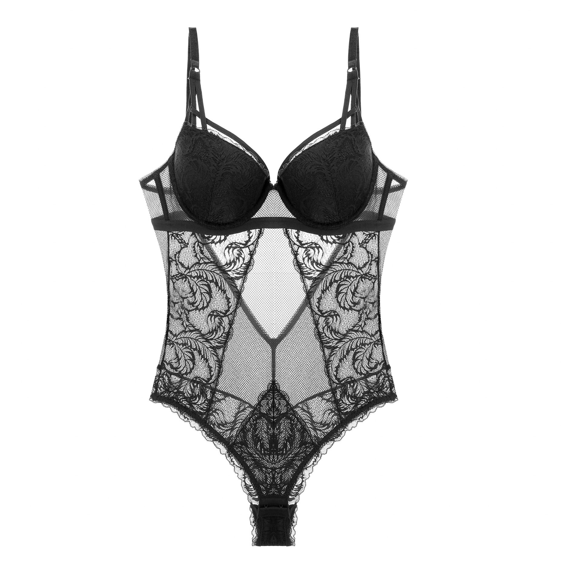 蕾丝胸衣连体大额优惠券