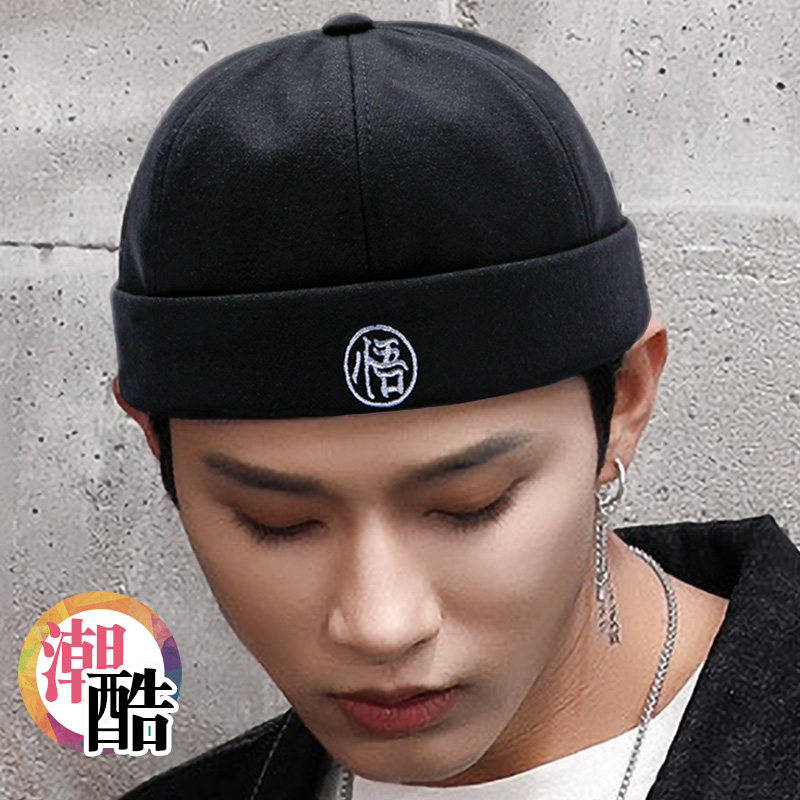 一折西瓜帽_雅痞地主帽子男夏季潮瓜皮帽儿童嘻哈复古水手帽西瓜帽女