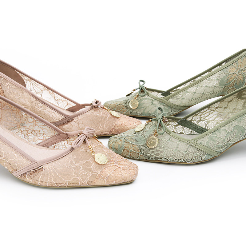 73hours fiesta 水钻方扣仙女新娘鞋细跟高跟鞋年会婚鞋女鞋单鞋