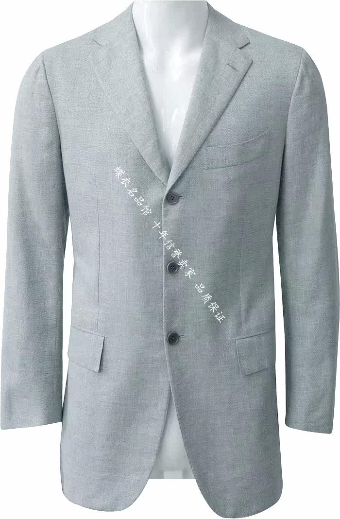 公价72000 kiton 独家面料 手工织布 醉顶吉小山羊绒 全手工西装