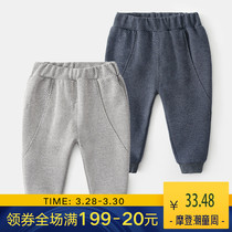 男童裤子春季外穿小童长裤韩版童装男宝宝束脚裤儿童休闲裤婴儿潮