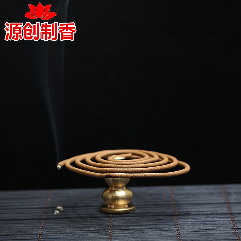 盘香檀香纯正天然供佛家用 芽庄沉香印度老山薰香熏香艾草驱蚊