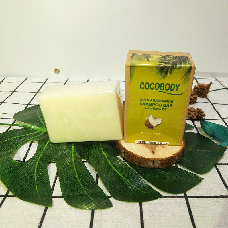 洗发皂_菲律宾cocobodyshampoo bar手工天然椰子油洗发皂100g护发优惠
