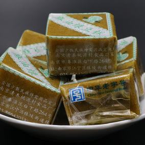 安徽金菜地绿豆糕 马鞍山黄池传统口味正宗麻油特产手工老式糕点