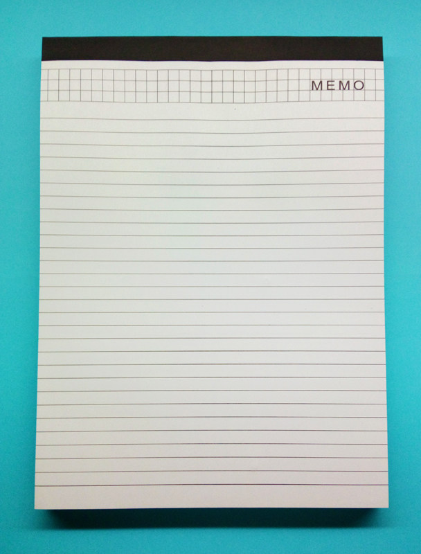 a4便签本 横线便签纸 便条纸 草稿纸 拍纸本 草稿本可定制5本包邮