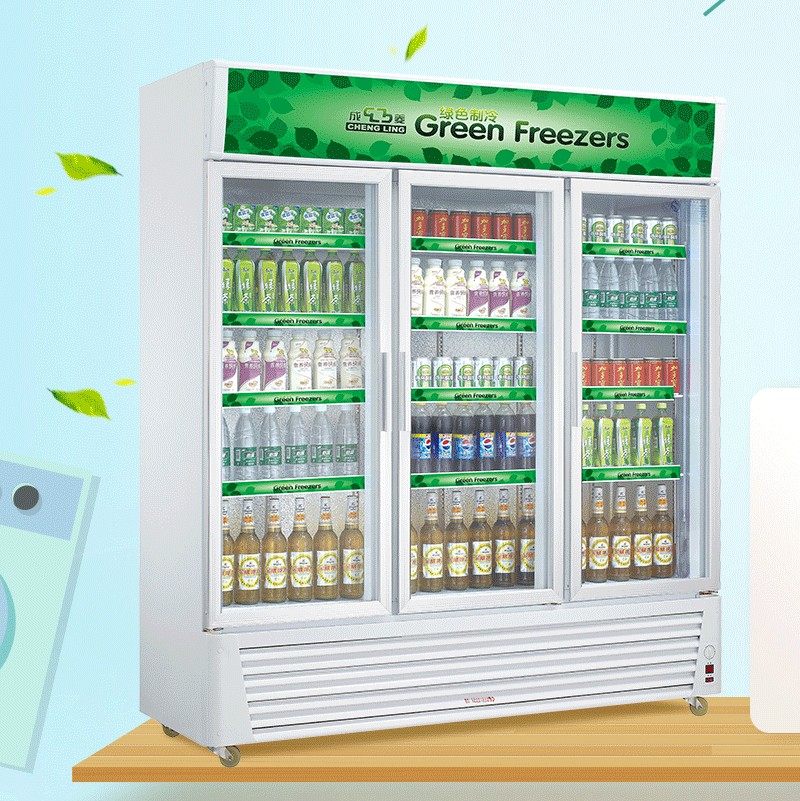 特价超市饮料柜