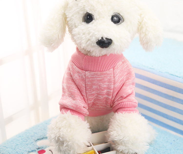 狗狗衣服泰迪比熊幼犬小狗针织衫衣服秋冬季宠物毛衣加绒衣服包邮