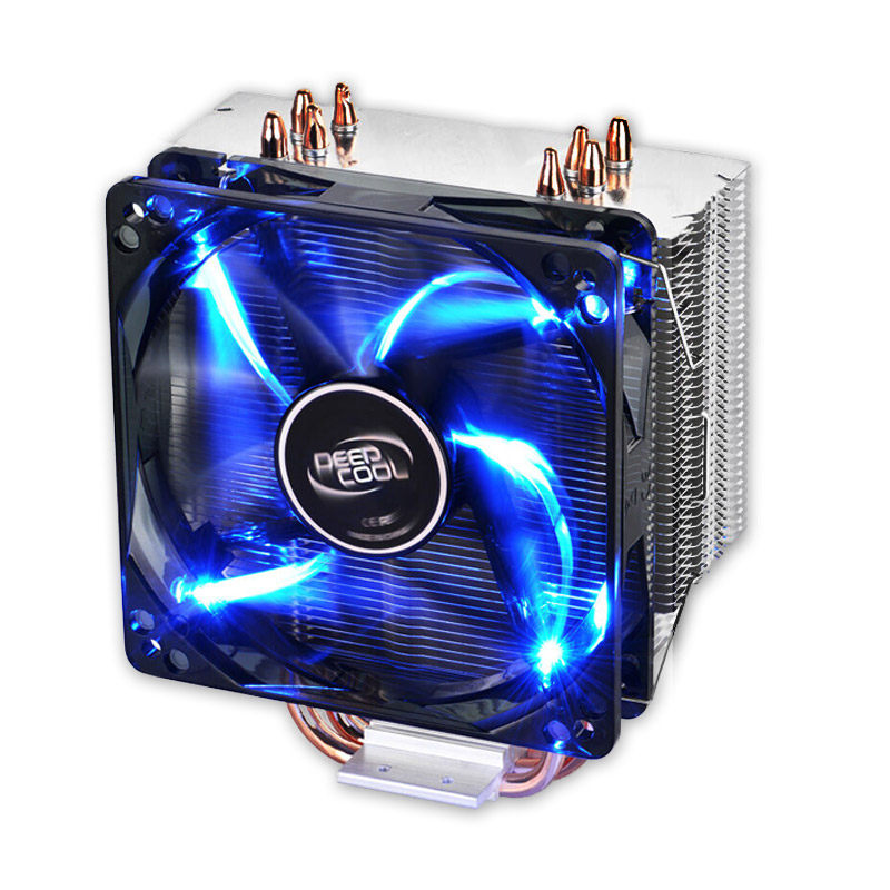 九州风神玄冰400 cpu散热器 铜管amd台式1155静音i5电脑cpu风扇