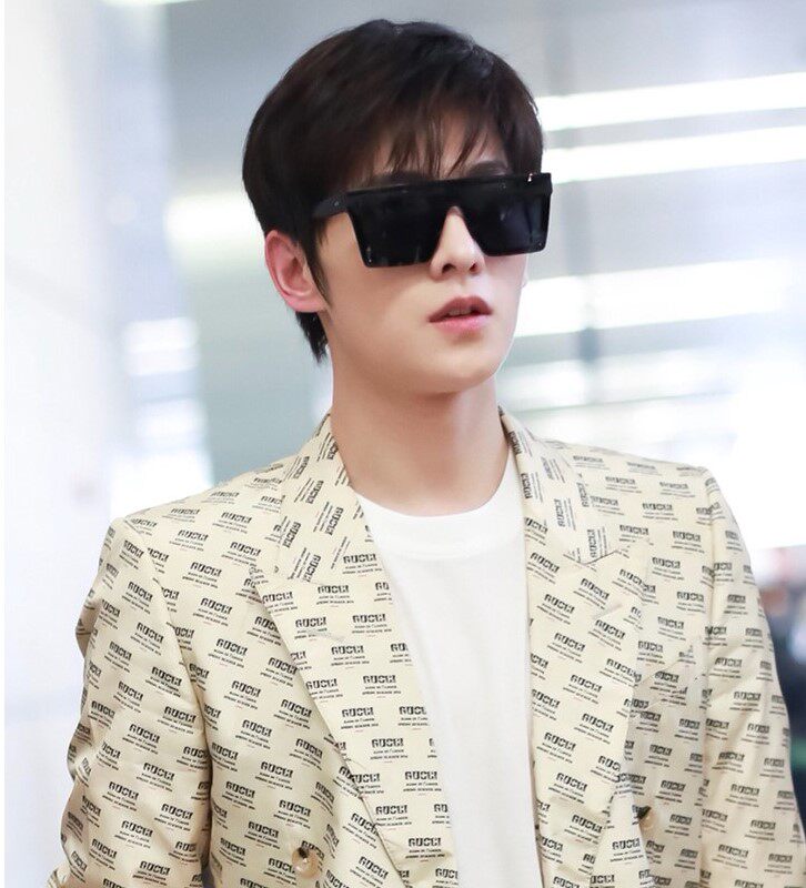 墨镜男潮 明星同款_2019年新款杨洋明星跑男同款墨镜潮流时尚男女复古