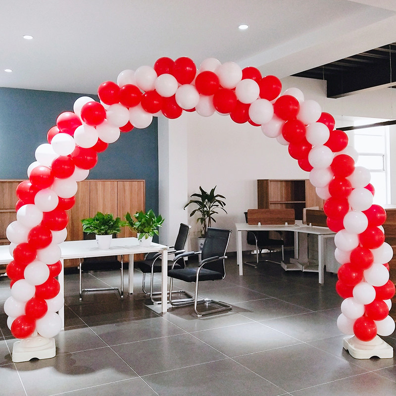 拱门支架子开业结婚庆典婚礼生日派对新年布置装饰气球彩虹门优惠券