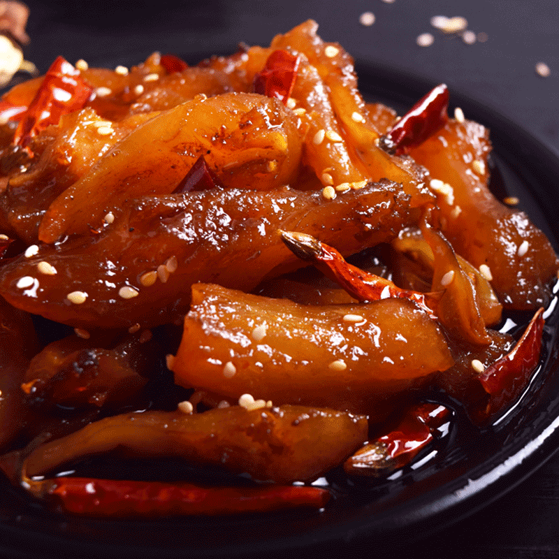 袋装_现做3份包邮现做麻辣牛蹄筋牛筋香辣零食麻辣味袋装熟食卤味小吃