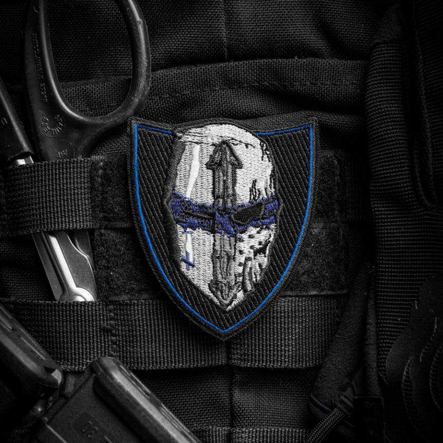 【美国正品现货】ma blue line templar 黑色圣殿骑士款臂章