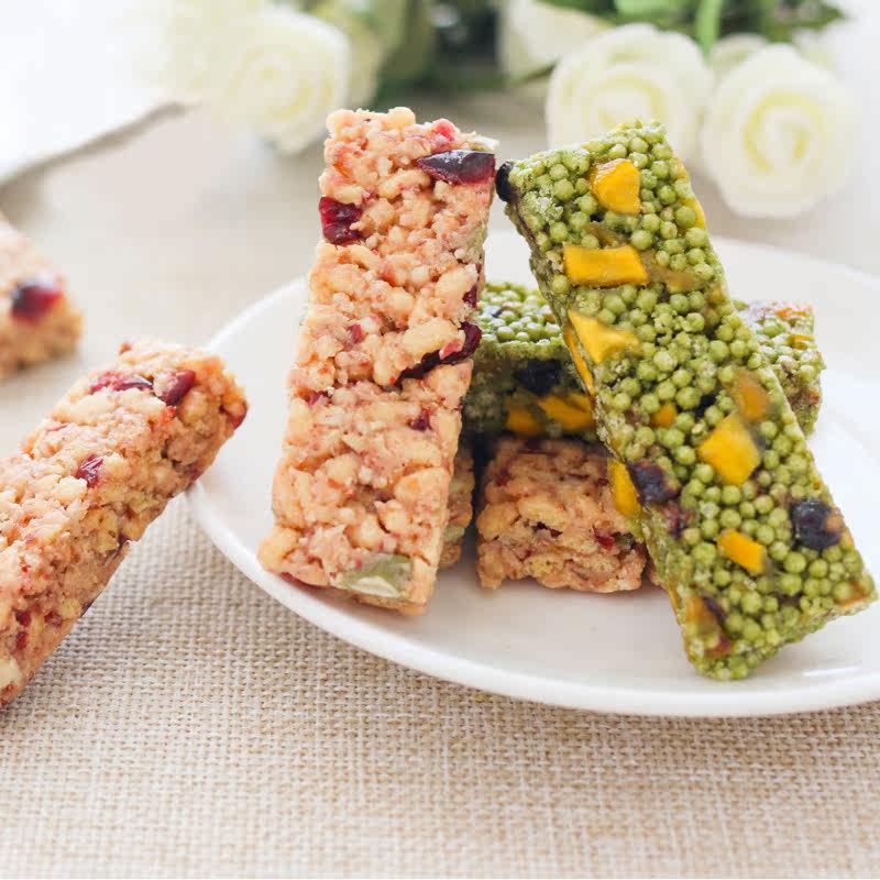 能量棒 代餐_七号零食店 第四餐棒营养无糖精饱腹健身能量棒100g代餐