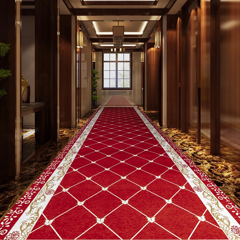 地毯满铺家用_楼梯走廊过道楼道酒店宾馆门口家用满铺地毯地垫防滑垫