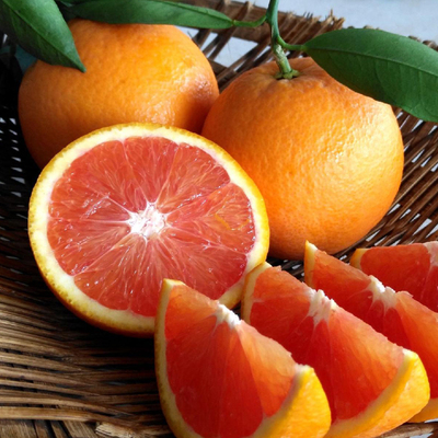 红心橙子血橙新鲜水果 秭归红肉中华红脐橙9斤装包邮现摘现发