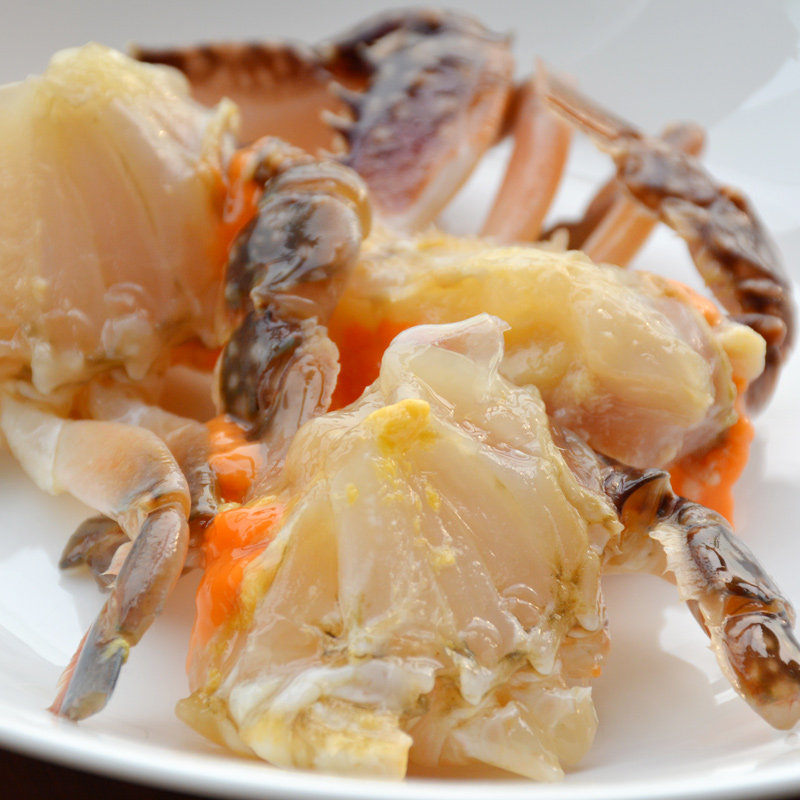 蟹股蟹腿肉 陆龙兄弟新风蟹块760g即食宁波风味 美味速配