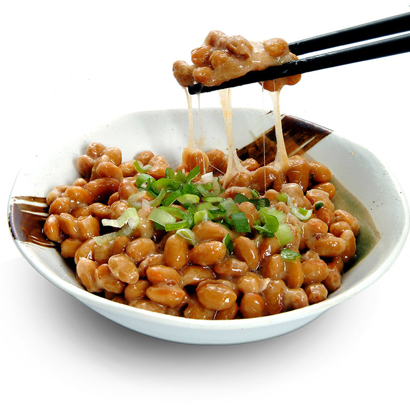 全国包邮 燕京即食(大粒)纳豆50g*18盒 新鲜纳豆食品 出口日本