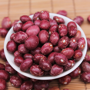 孔雀 云南金丝豆农家自种红花豆孔雀豆 雀蛋豆芸豆红饭豆500g 芙蓉豆