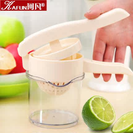 挤汁器压榨简易辅食手动迷你榨汁机婴儿手摇便携式儿童宿舍学生_7折