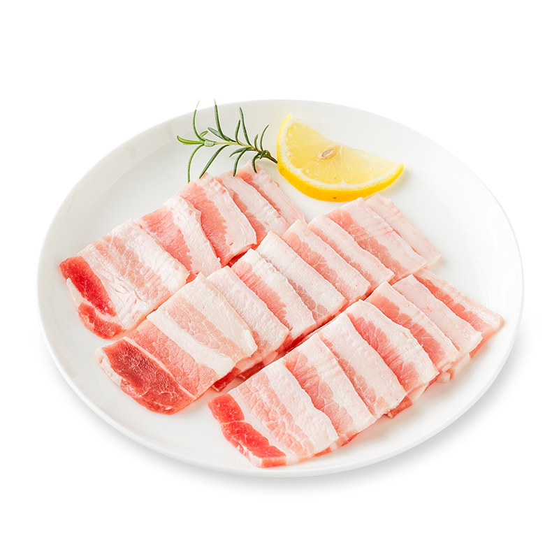 韩帝园腌制猪五花300g袋装烧烤食材半成品五花肉烤肉冷冻鲜猪肉