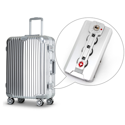 xfg海关密码锁拉杆箱行李箱锁配件铝框箱扣锁旅行箱配件tsa007锁