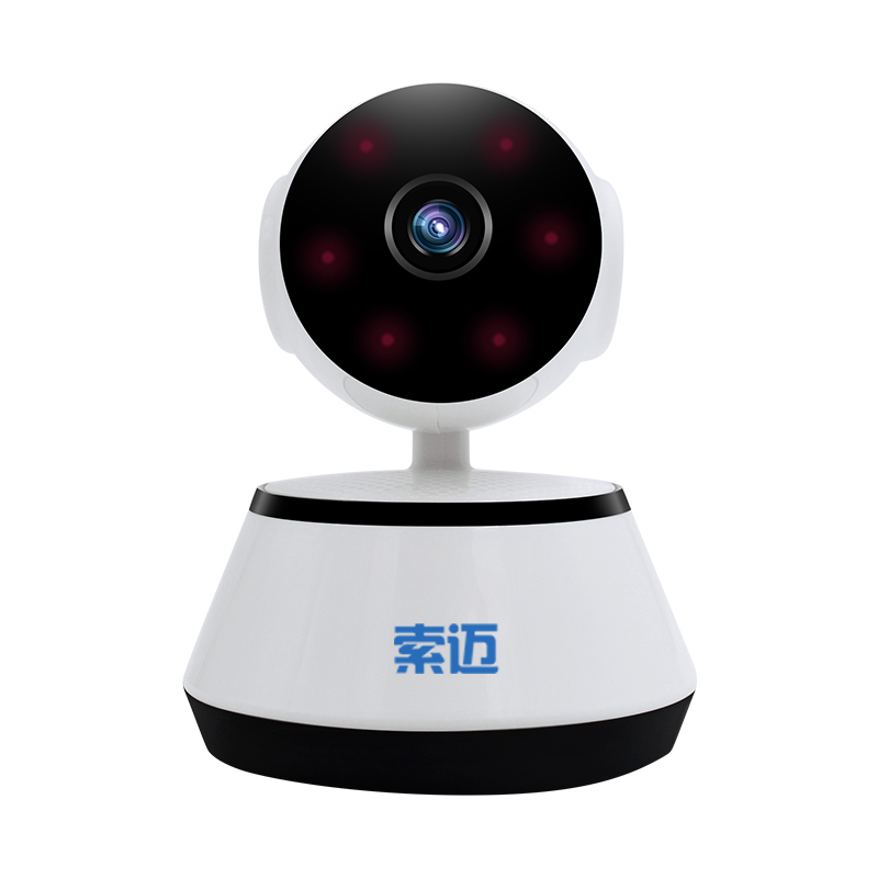 索迈无线网络摄像头监控套装一体机家用手机远程wifi