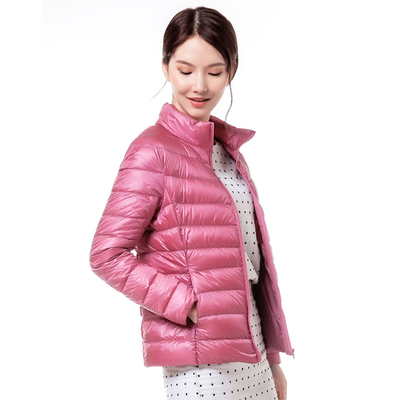 短款羽绒服更撩人!