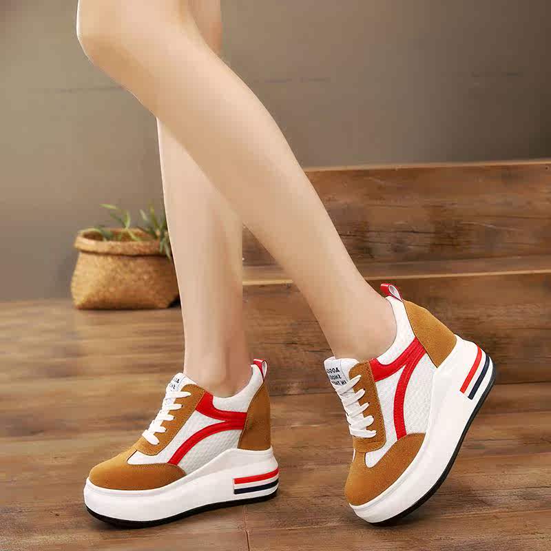 女生鞋子百搭 内增高大额优惠券