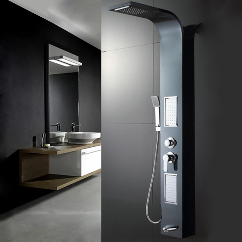 欧诺佳淋浴花洒水龙头冷热大喷头恒温增压多功能不锈钢淋浴屏套装已售