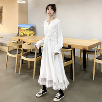 超仙连衣裙女春秋2019新款流行夏天裙子韩版chic温柔风网纱仙女裙