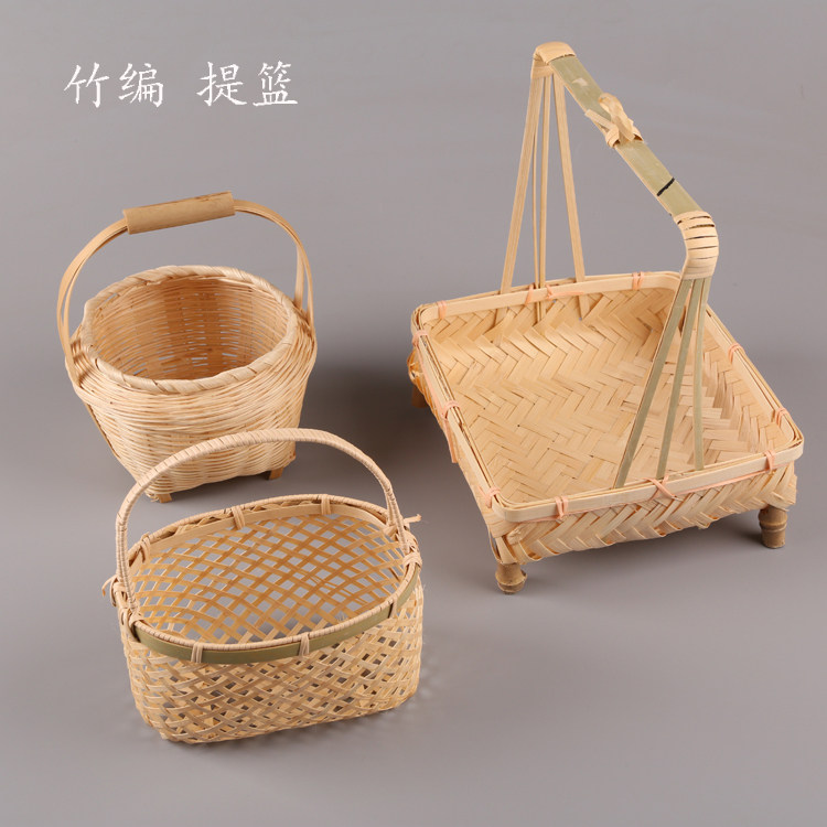 特价竹编篮子