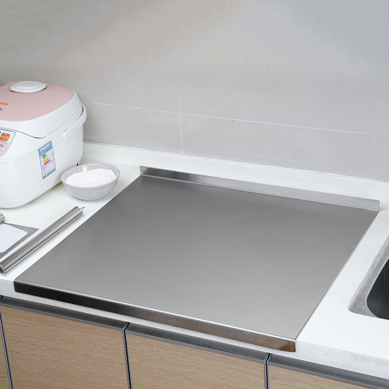 热销不锈钢擀面板_不锈钢面板304食品级厨房案板菜板烘培砧板不粘擀面