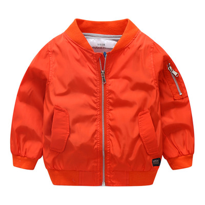 宝宝休闲外套 2018春装新款男童童装儿童上衣夹克衫wt-8496