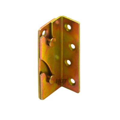 加厚家具床五金配件床插连接件床挂片床铰链床连接件大床铁床配件