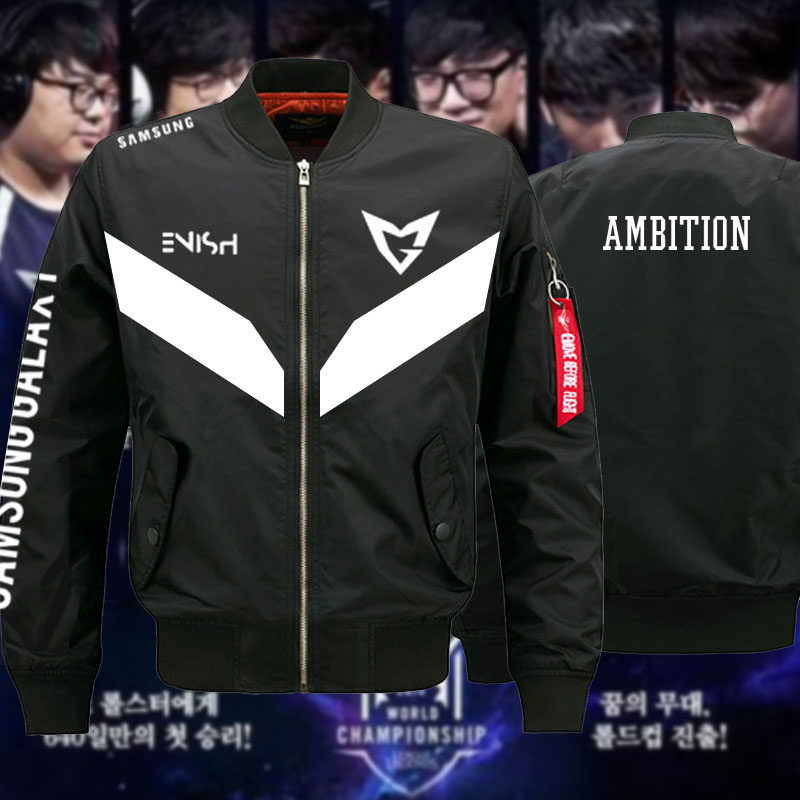 lol三星ssg战队队服ssg队服 男士外套夹克英雄联盟s7总决赛比赛服