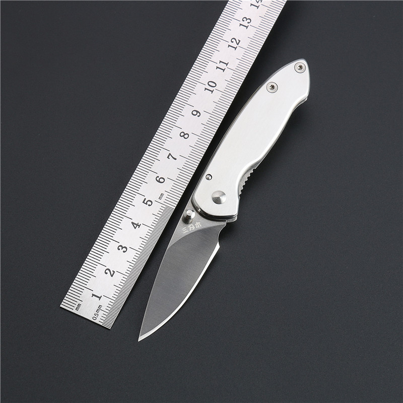 户外刀折叠刀_中国正品三刃木6011折叠刀户外刀水果刀小折刀随身全钢